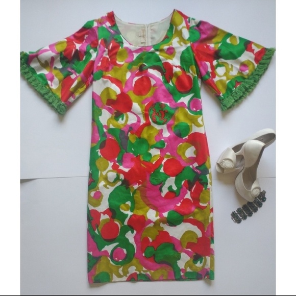 Vintage 60's pom pom party dress - Picture 4 of 4